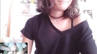 Adorable Teen Says She's Disgusted by Kingdickflash but Won't Look Away