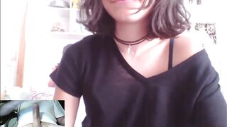 Adorable Teen Says She's Disgusted by Kingdickflash but Won't Look Away