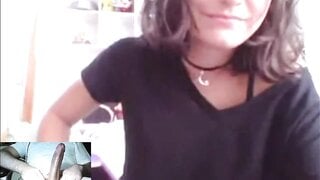 Adorable Teen Says She's Disgusted by Kingdickflash but Won't Look Away