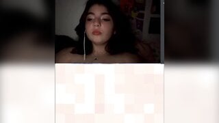 teen plays simon says and shows off her perfect tits and pussy