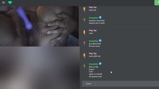 Big tits slut makes her pussy cum