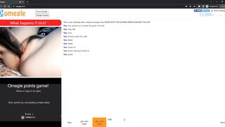 hot omegle girl fucks herself with hairbrush