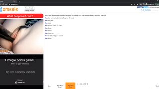 hot omegle girl fucks herself with hairbrush