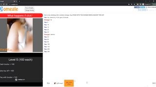 hot teen blonde with beautiful tits plays omegle game