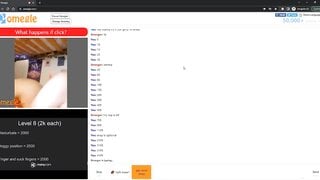 hot teen blonde with beautiful tits plays omegle game