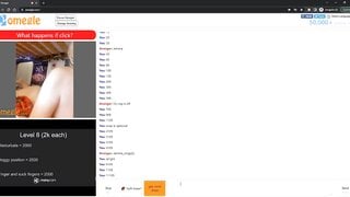 hot teen blonde with beautiful tits plays omegle game