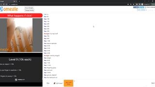 hot teen blonde with beautiful tits plays omegle game