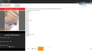 hot teen blonde with beautiful tits plays omegle game