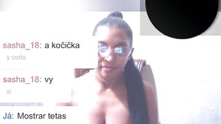 Big black boobs and pussy