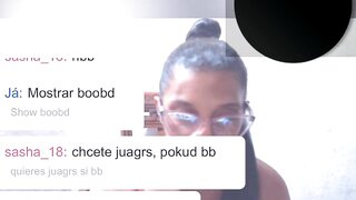 Big black boobs and pussy