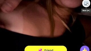 Guy plays with girlfriends nipple