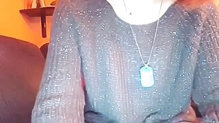 Isabella plays spicy omegle game