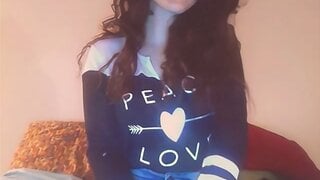 Lola plays spicy omegle game