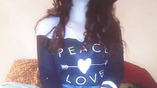 Lola plays spicy omegle game