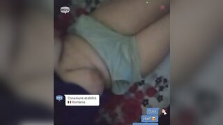 Romanian teen horny showed her tits and pussy