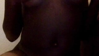 18 yo omegle slut tastes pussy juices and plays game