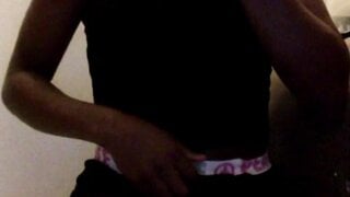 18 yo omegle slut tastes pussy juices and plays game