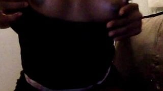 18 yo omegle slut tastes pussy juices and plays game