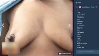 ebony girl shows off