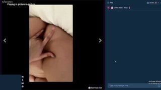 Chubby girl playing on Flingster
