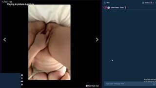 Chubby girl playing on Flingster