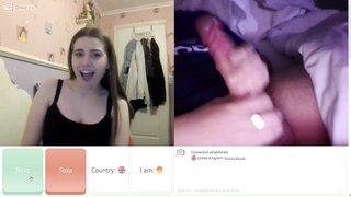 she had to show her friend my cock Ome reaction
