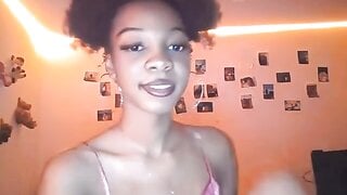 Bunny plays spicy omegle game