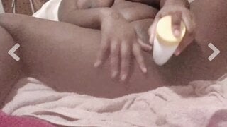 chubby ebony quick squirt