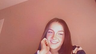 Meghan plays spicy omegle game