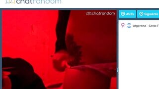 Tattoed Argentina flashing me with her gay friend