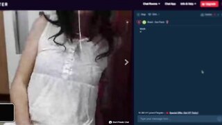 milf Brazilian woman touching herself
