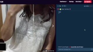 milf Brazilian woman touching herself