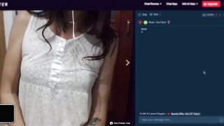milf Brazilian woman touching herself