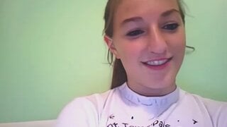 Hailey plays spicy omegle game