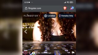 Busty indian bitch obeys my orders and stays until I cum
