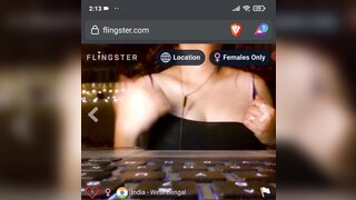 Busty indian bitch obeys my orders and stays until I cum
