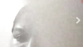 Indian girl shows me her tits and helps me cum