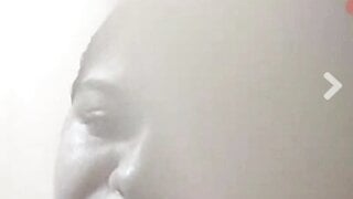Indian girl shows me her tits and helps me cum