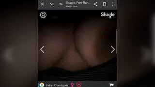 Indian girl showing boobs on shagle