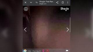 Indian girl showing boobs on shagle