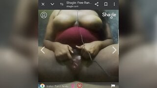 Indian girl showing boobs on shagle