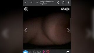 Indian girl showing boobs on shagle