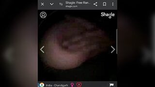 Indian girl showing boobs on shagle