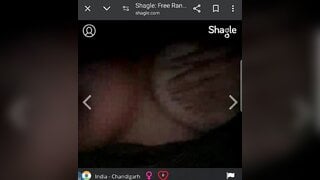 Indian girl showing boobs on shagle