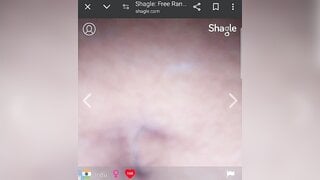Indian cute girl showing her figure in video call