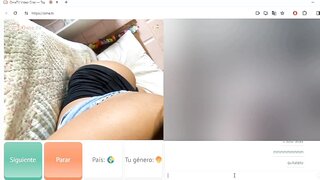 Ometv beautie with hot boobs