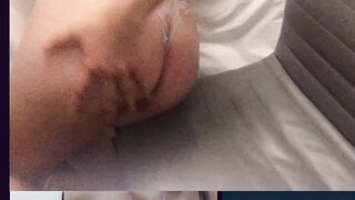 Omchater Flingster Sexy Girl Masturbates in Underwear (non-nude)