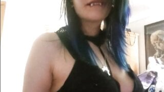 Cat Cosplay's Australian Teen Show Masturbation in Chatrandom