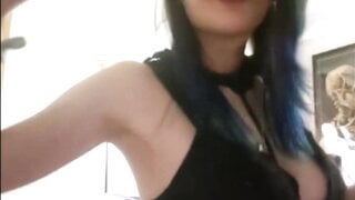 Cat Cosplay's Australian Teen Show Masturbation in Chatrandom