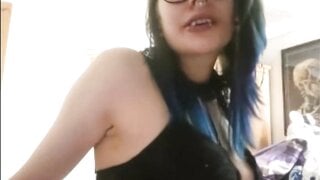 Cat Cosplay's Australian Teen Show Masturbation in Chatrandom